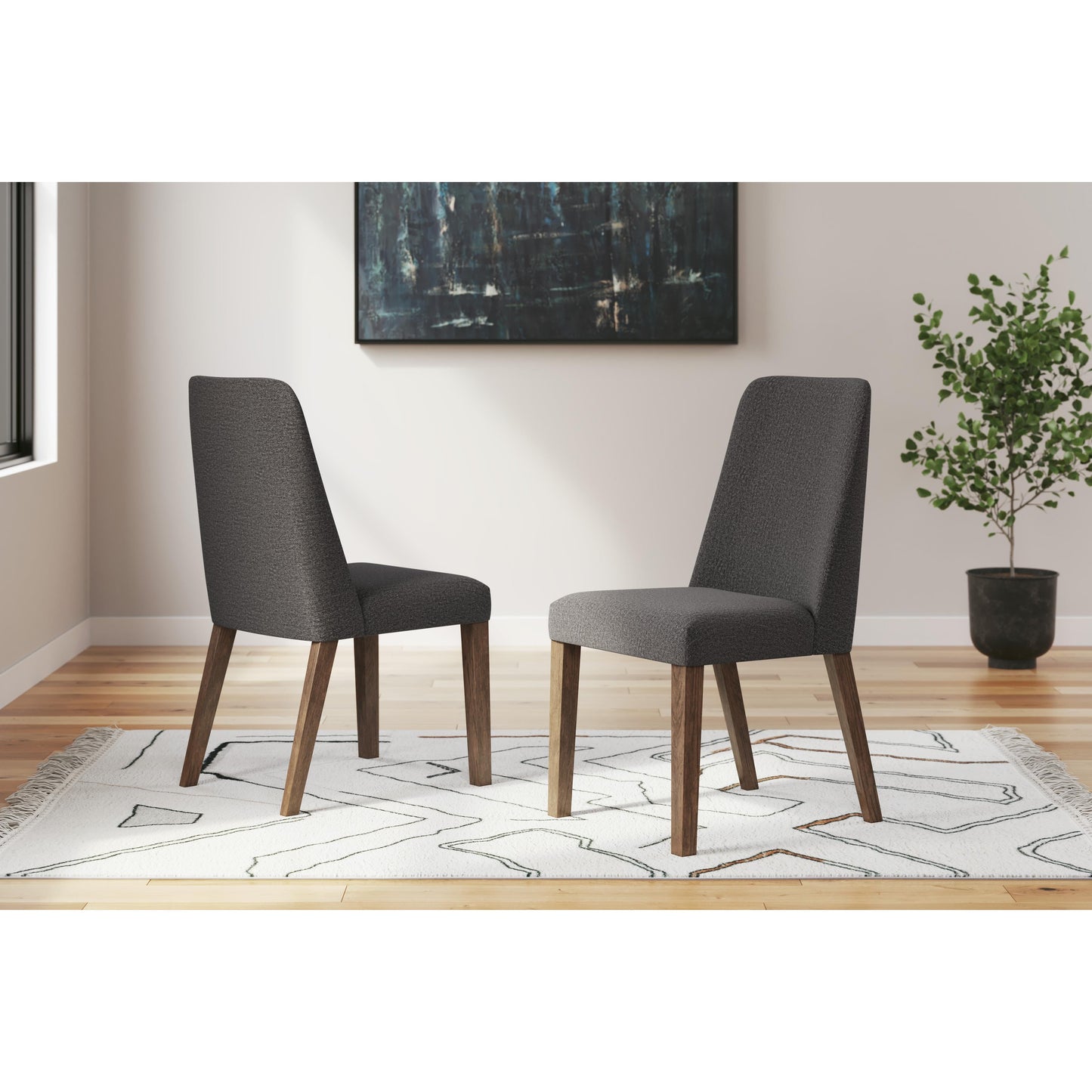 Signature Design by Ashley Lyncott D615-02 Dining Upholstered Side Chair | American Furniture of Slidell