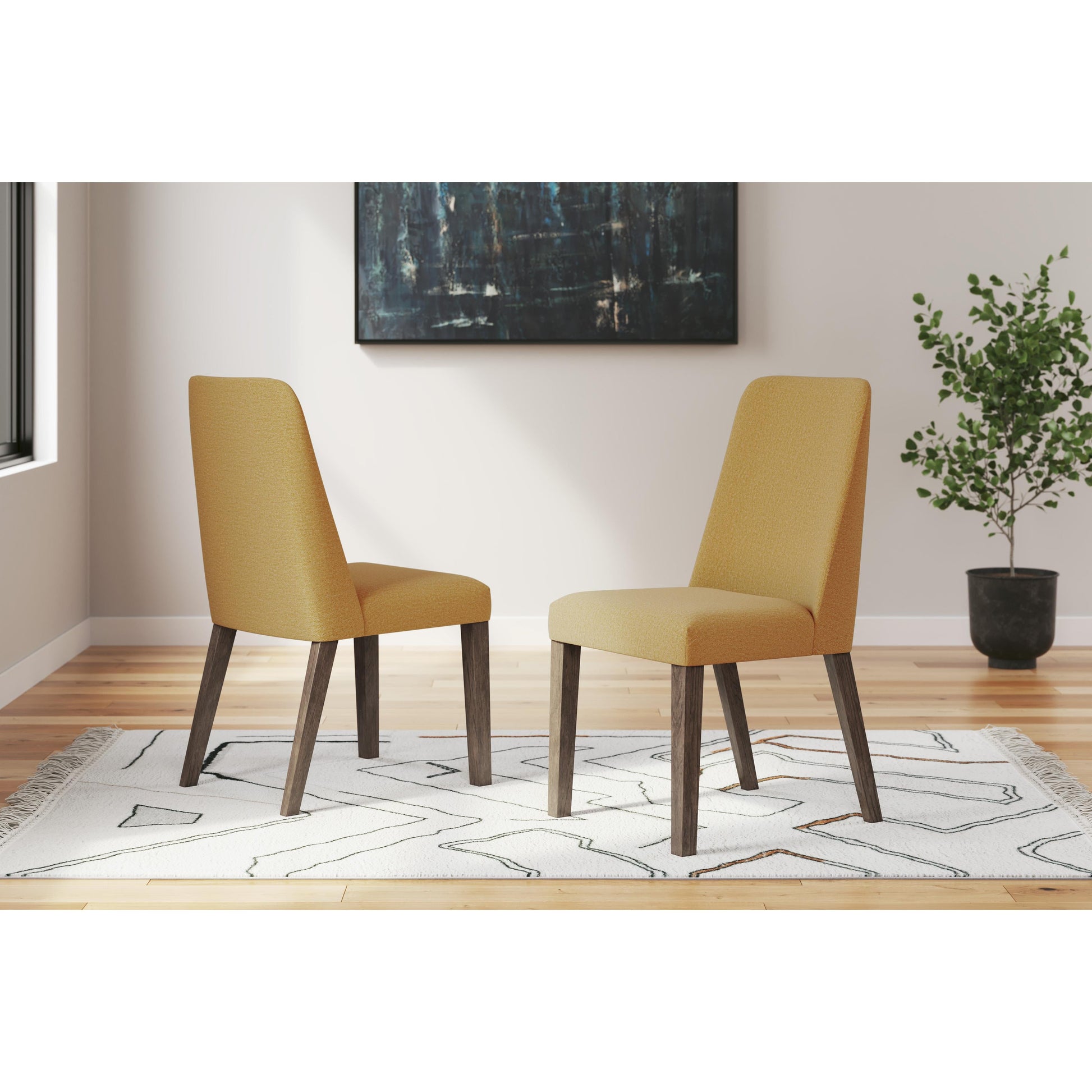 Signature Design by Ashley Lyncott D615-04 Dining Upholstered Side Chair | American Furniture of Slidell