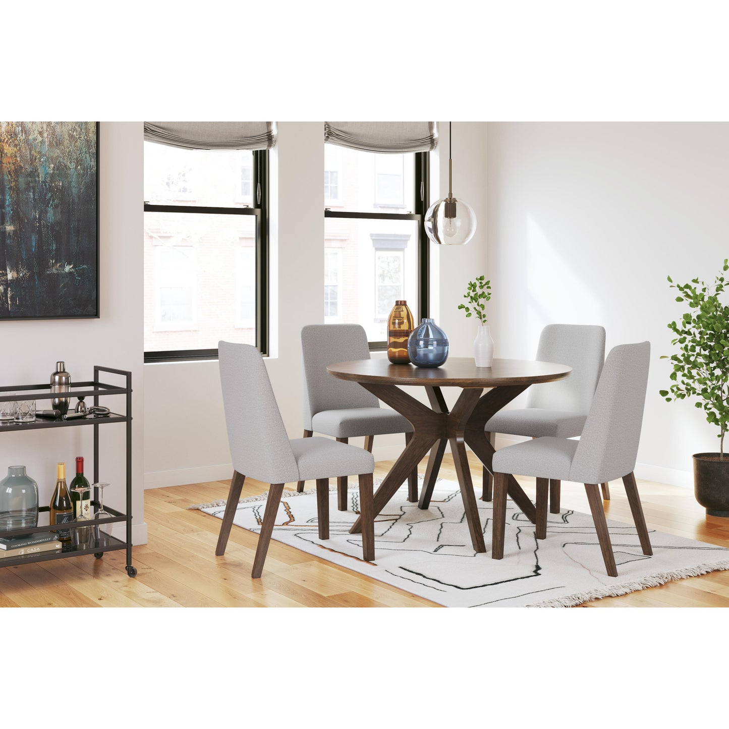 Signature Design by Ashley Lyncott D615-15 Round Dining Room Table IMAGE 6