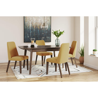 Signature Design by Ashley Lyncott D615-35 Rectangular Dining Room Butterfly Extension Table | American Furniture of Slidell