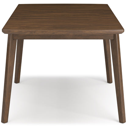 Signature Design by Ashley Lyncott D615-35 Rectangular Dining Room Butterfly Extension Table | American Furniture of Slidell