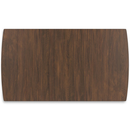 Signature Design by Ashley Lyncott D615-35 Rectangular Dining Room Butterfly Extension Table | American Furniture of Slidell
