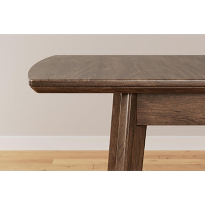 Signature Design by Ashley Lyncott D615-35 Rectangular Dining Room Butterfly Extension Table IMAGE 7