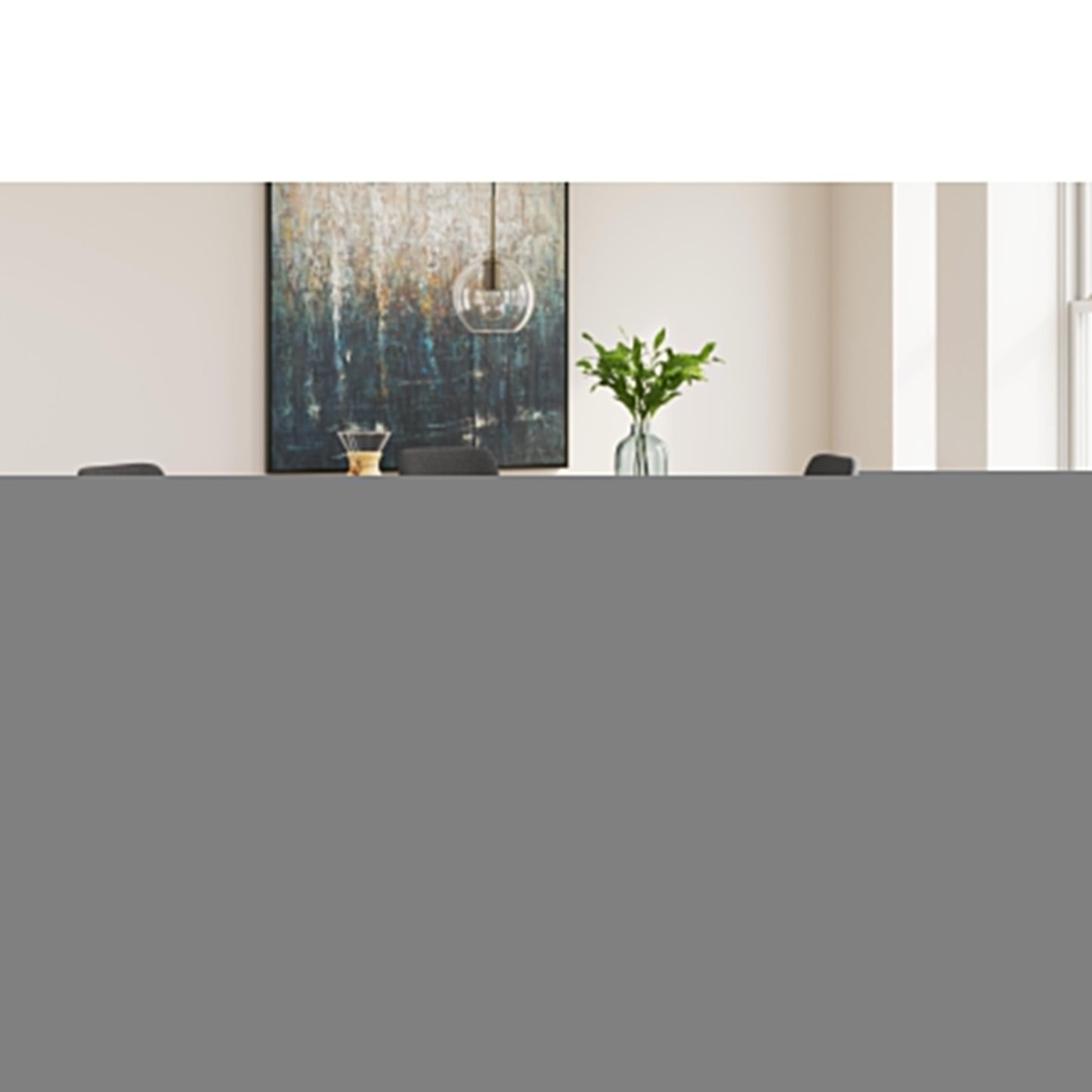 Signature Design by Ashley Lyncott D615-35 Rectangular Dining Room Butterfly Extension Table | American Furniture of Slidell