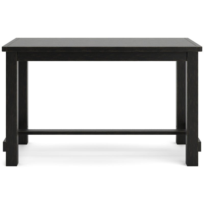 Signature Design by Ashley Jeanette Counter Height Dining Table with Trestle Base D702-32 IMAGE 4