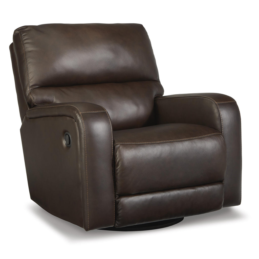  Signature Design by Ashley Emberla U4480561 Swivel Glider Recliner IMAGE 1