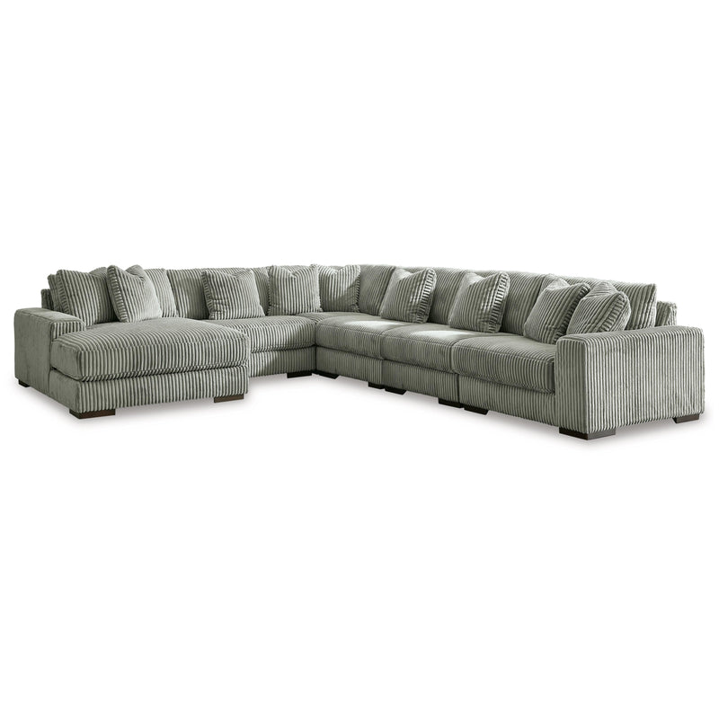 Signature Design by Ashley Lindyn Fabric 6 pc Sectional 2110516/2110546/2110577/2110546/2110546/2110565 IMAGE 1