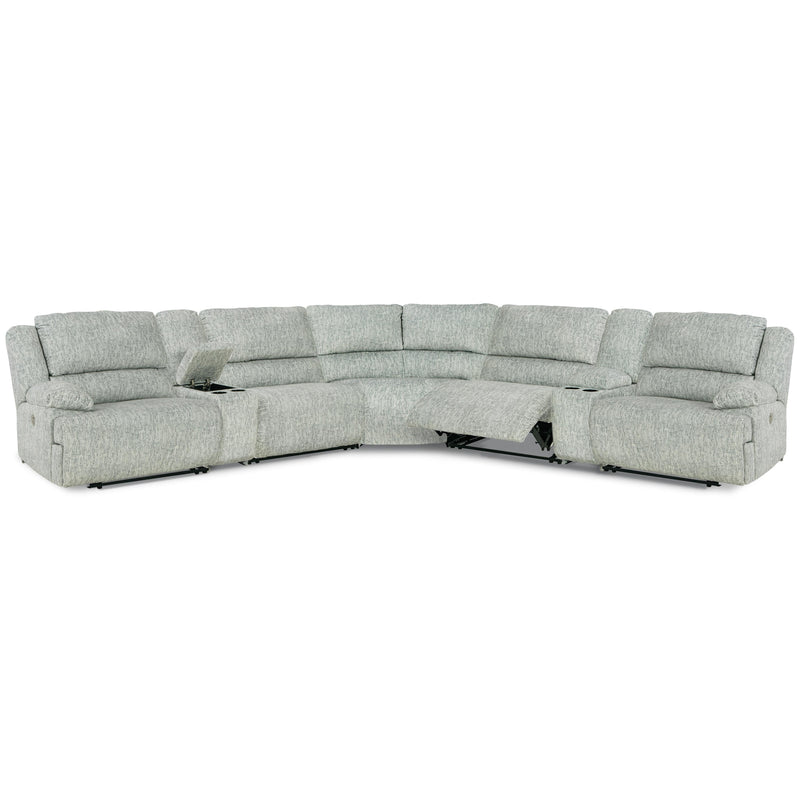 Signature Design by Ashley McClelland Power Reclining Fabric 7 pc Sectional 2930258/2930257/2930219/2930277/2930219/2930257/2930262