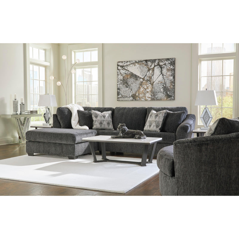 Signature Design by Ashley Biddeford Fabric 2 pc Sectional 3550416/3550467 IMAGE 4