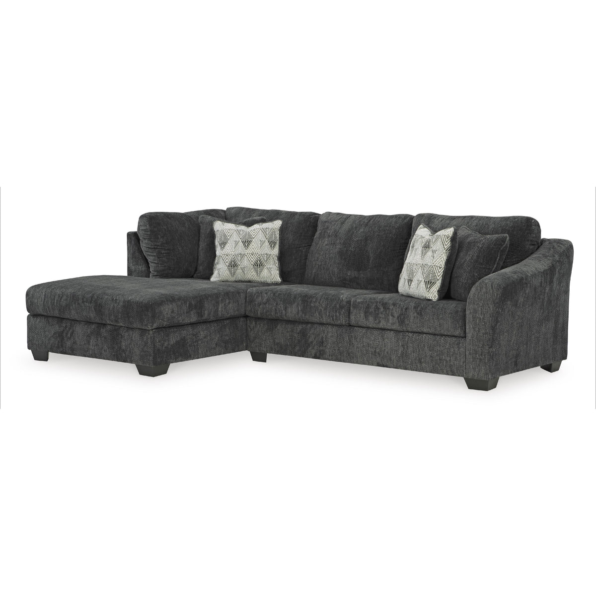  Signature Design by Ashley Biddeford 35504S3 2 pc Sleeper Sectional with Chaise IMAGE 1