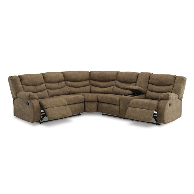 Signature Design by Ashley Partymate Reclining Leather Look 2 pc Sectional 3690248/3690249 IMAGE 2