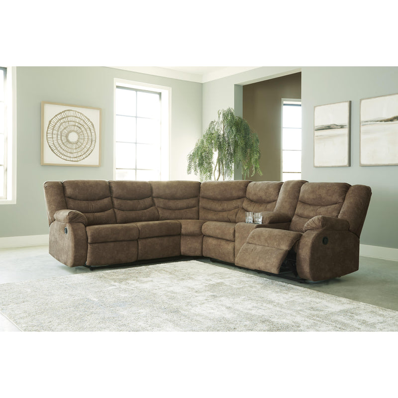 Signature Design by Ashley Partymate Reclining Leather Look 2 pc Sectional 3690248/3690249 IMAGE 4
