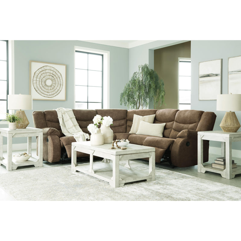 Signature Design by Ashley Partymate Reclining Leather Look 2 pc Sectional 3690248/3690250 IMAGE 5