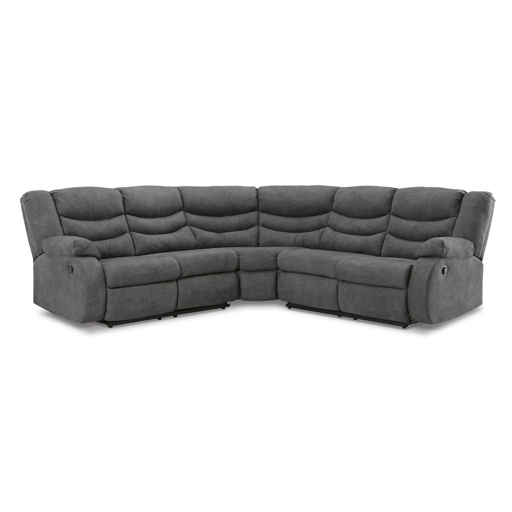  Signature Design by Ashley Partymate 36903S2 2 pc Reclining Sectional IMAGE 1