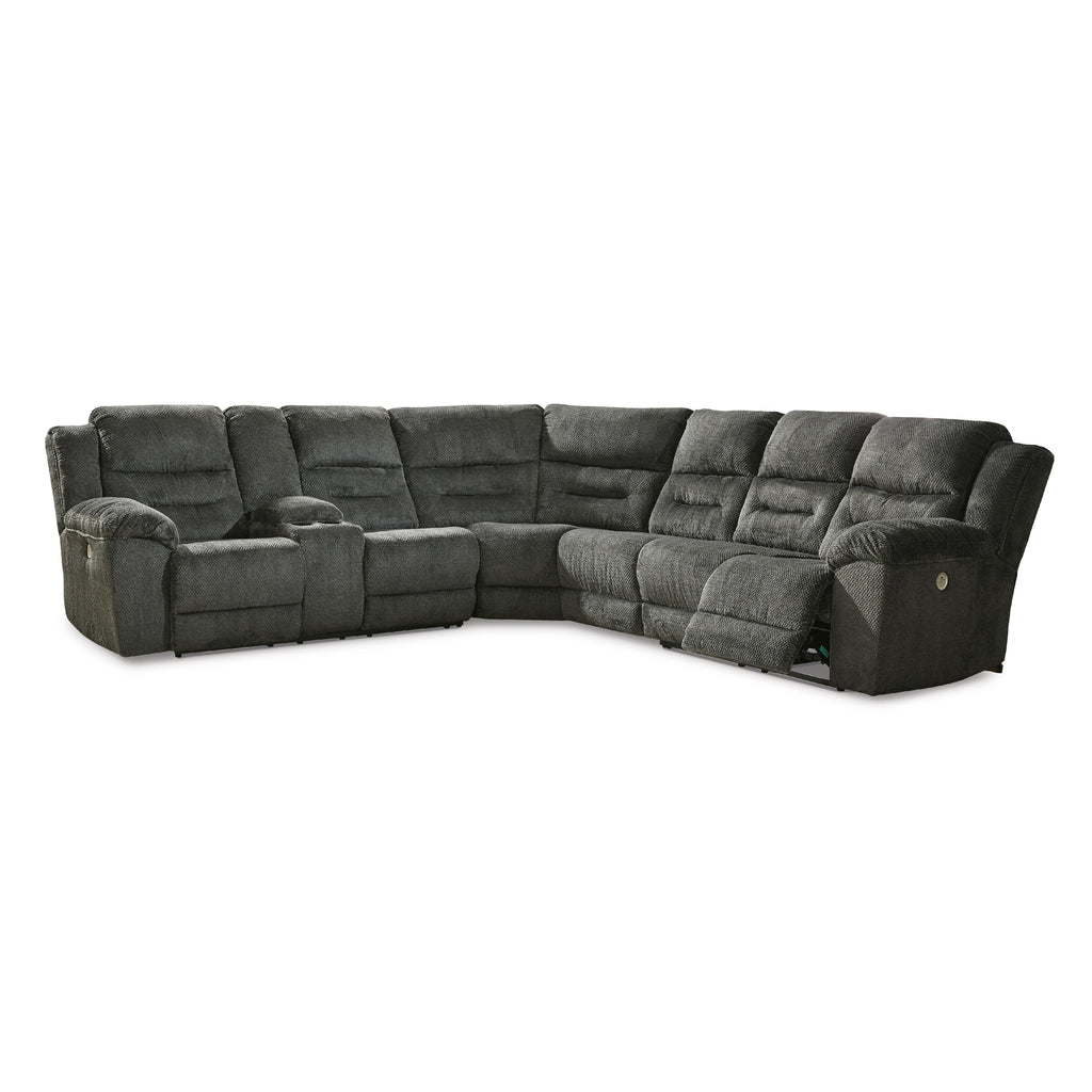 Signature Design by Ashley Nettington 44101S3 4 pc Power Reclining Sectional IMAGE 1