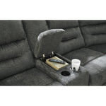  Signature Design by Ashley Nettington 44101S3 4 pc Power Reclining Sectional IMAGE 4