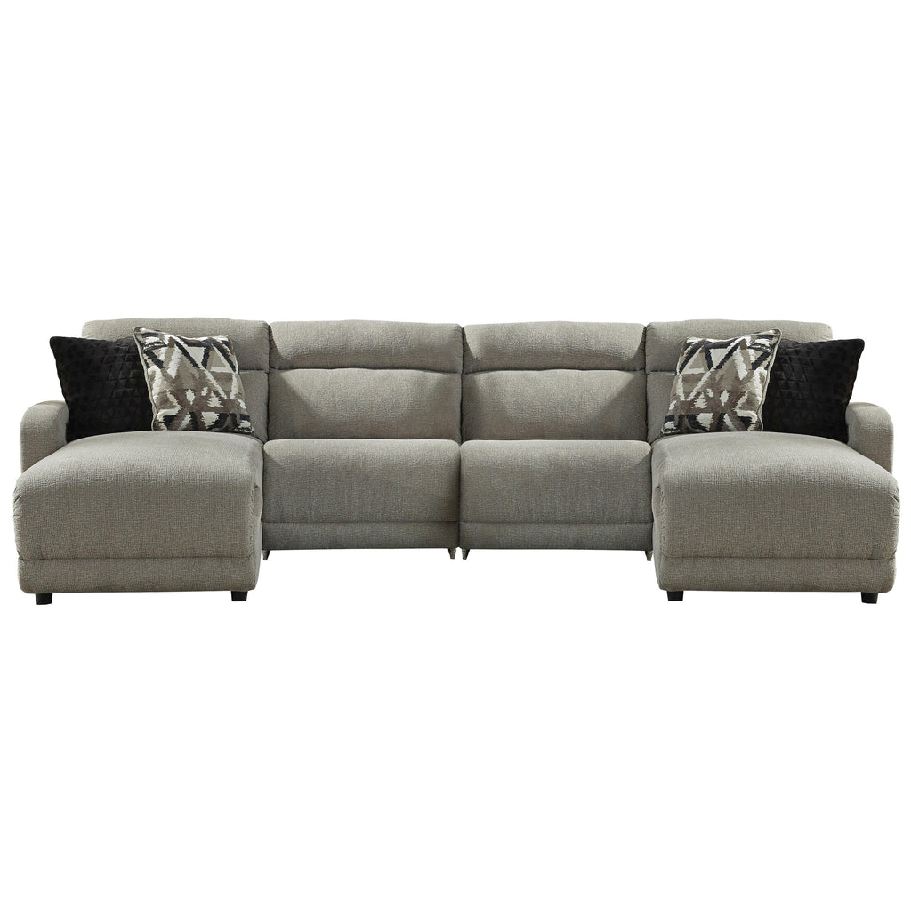  Signature Design by Ashley Colleyville 54405S15 4 pc Power Reclining Sectional with Chaise IMAGE 1