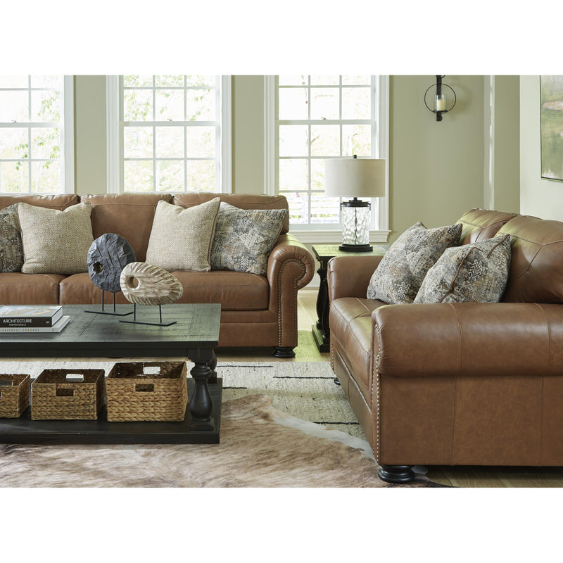 Signature Design by Ashley Carianna Stationary Leather Match Loveseat 5760435 IMAGE 8