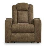  Signature Design by Ashley Wolfridge 6070313 Power Recliner with Adjustable Headrest IMAGE 3