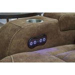  Signature Design by Ashley Wolfridge 6070318 Power Reclining Loveseat with Console and Adjustable Headrest IMAGE 12