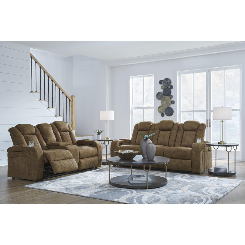 Signature Design by Ashley Wolfridge Power Reclining Leather Look Loveseat 6070318 IMAGE 18