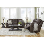 Signature Design by Ashley Lavenhorne Reclining Leather Look Sofa 6330689 IMAGE 16