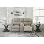 Signature Design by Ashley Lavenhorne Reclining Leather Look Loveseat 6330794 IMAGE 6