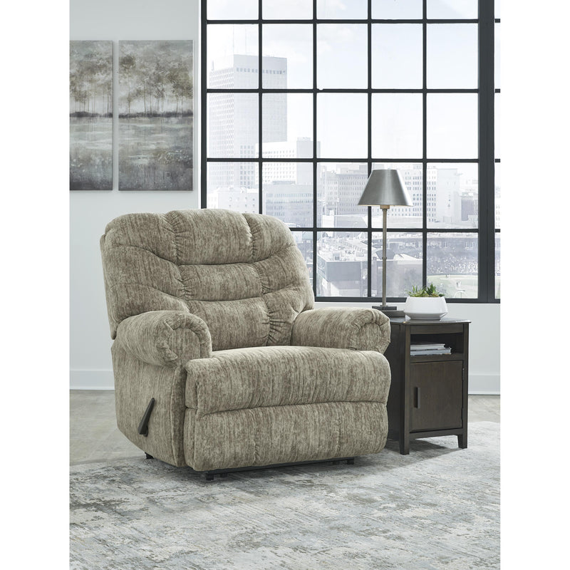 Signature Design by Ashley Movie Man Fabric Recliner with Wall Recline 6380329 IMAGE 6