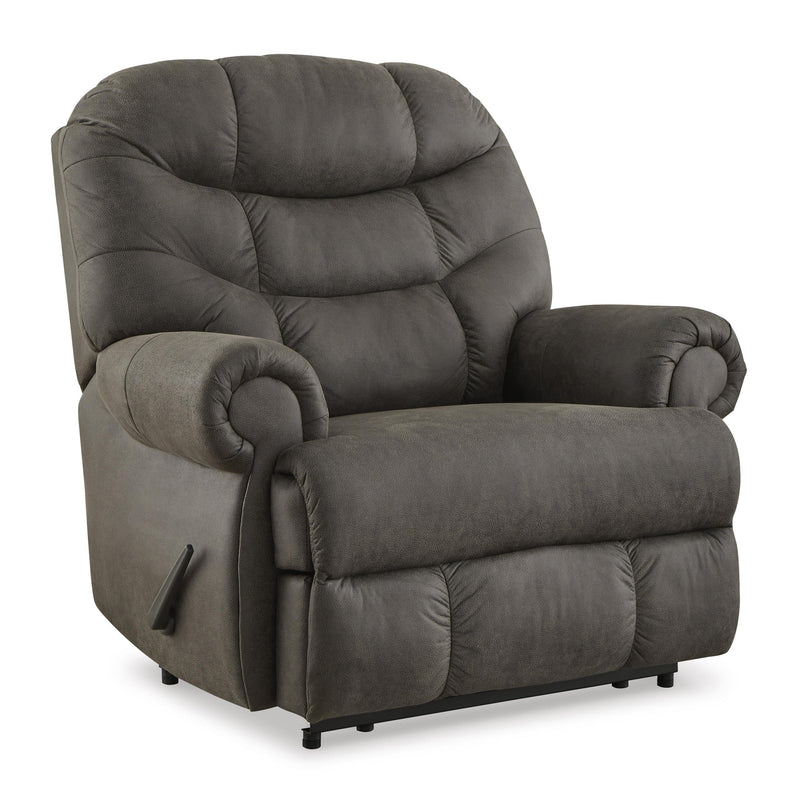 Signature Design by Ashley Camera Time Leather Look Recliner with Wall Recline 6570729 IMAGE 1