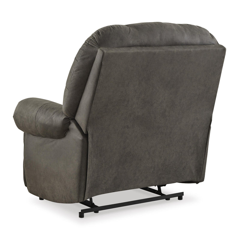 Signature Design by Ashley Camera Time Leather Look Recliner with Wall Recline 6570729 IMAGE 5