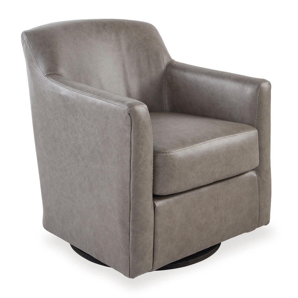  Signature Design by Ashley Bradney A3000324 Swivel Accent Chair IMAGE 1