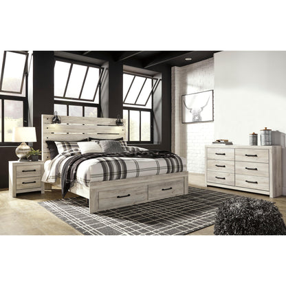  Signature Design by Ashley Cambeck King Panel Bed with Storage B192-58/B192-56S/B192-95/B100-14 IMAGE 2