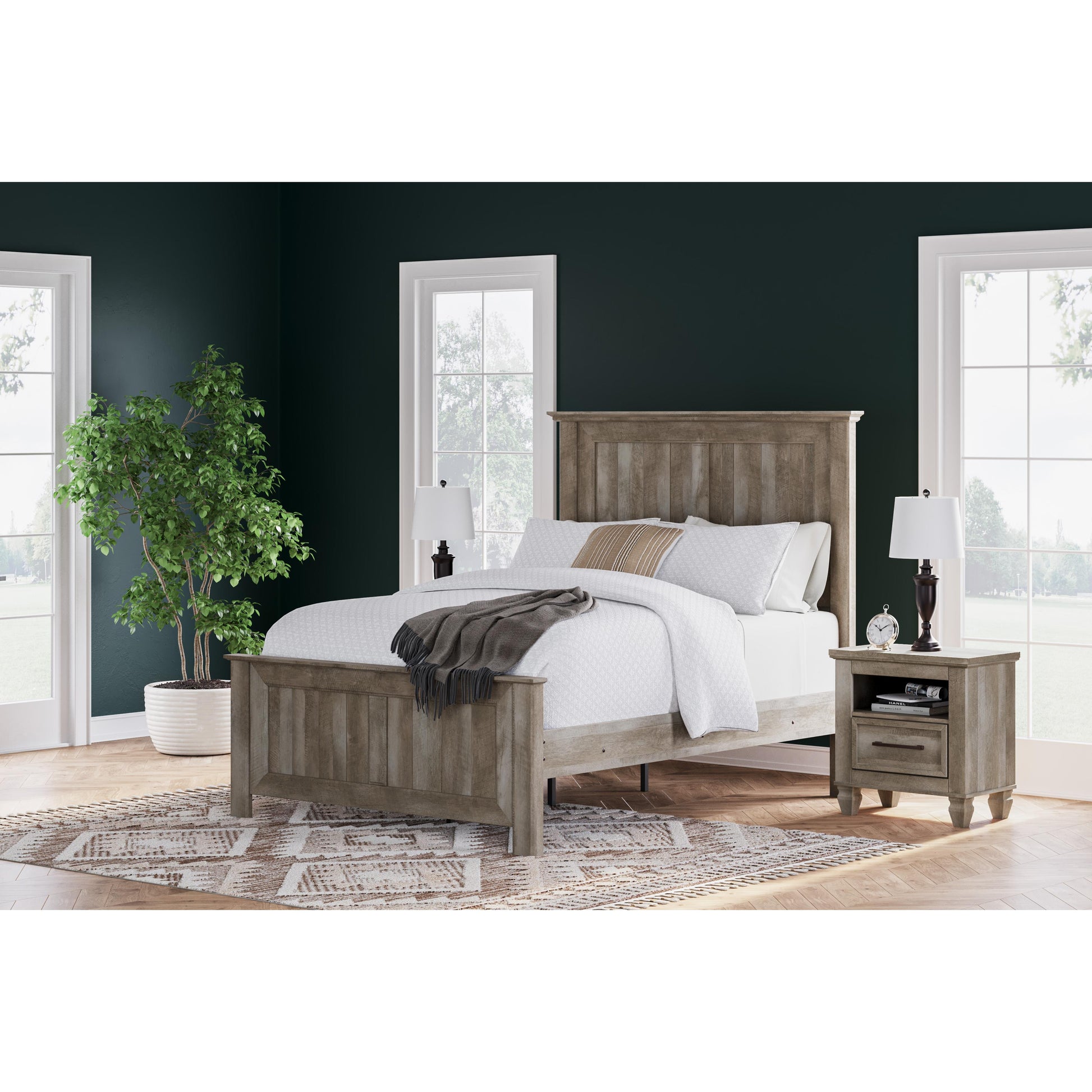 Signature Design by Ashley Yarbeck Queen Panel Bed B2710-57/B2710-54/B2710-96 IMAGE 6