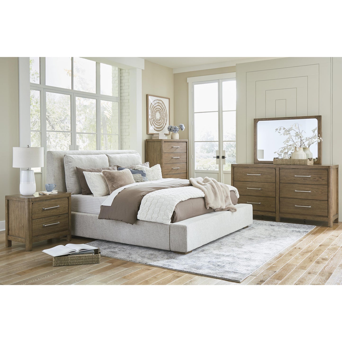 Signature Design by Ashley Cabalynn Queen Upholstered Bed B974-77/B974-74 IMAGE 8