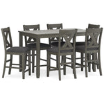  Signature Design by Ashley Caitbrook D388-423 Rectangular Dining Room Counter Table Set IMAGE 1