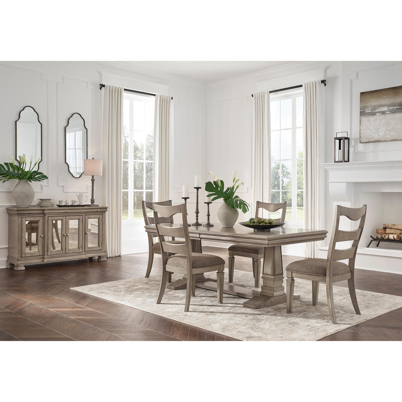 Signature Design by Ashley Lexorne Dining Table with Trestle Base D924-55B/D924-55T IMAGE 10