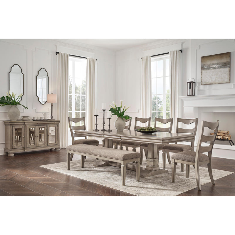 Signature Design by Ashley Lexorne Dining Table with Trestle Base D924-55B/D924-55T IMAGE 11