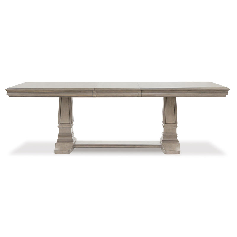 Signature Design by Ashley Lexorne Dining Table with Trestle Base D924-55B/D924-55T IMAGE 3