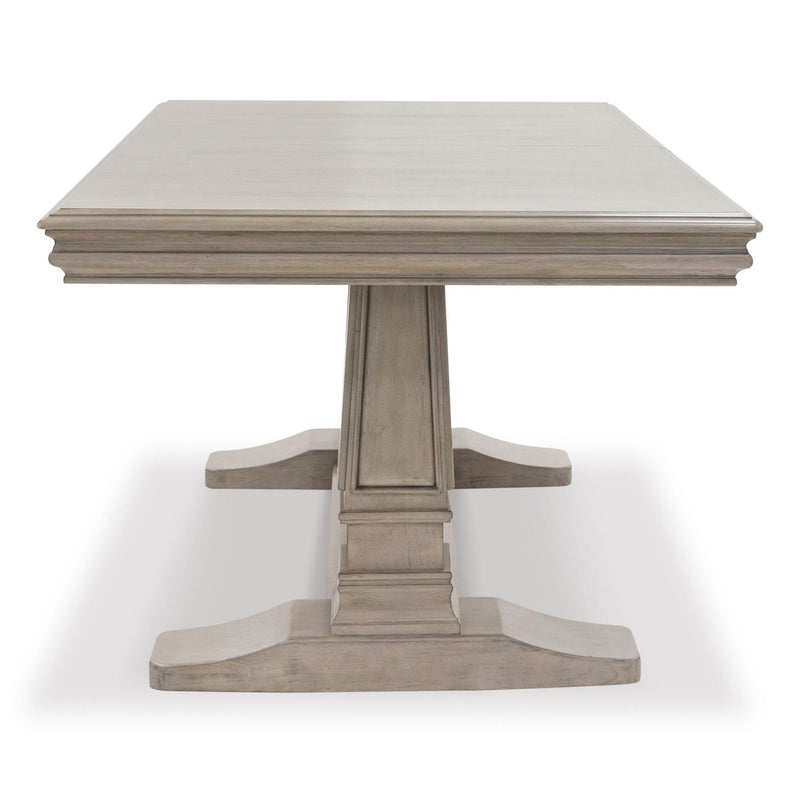 Signature Design by Ashley Lexorne Dining Table with Trestle Base D924-55B/D924-55T IMAGE 5