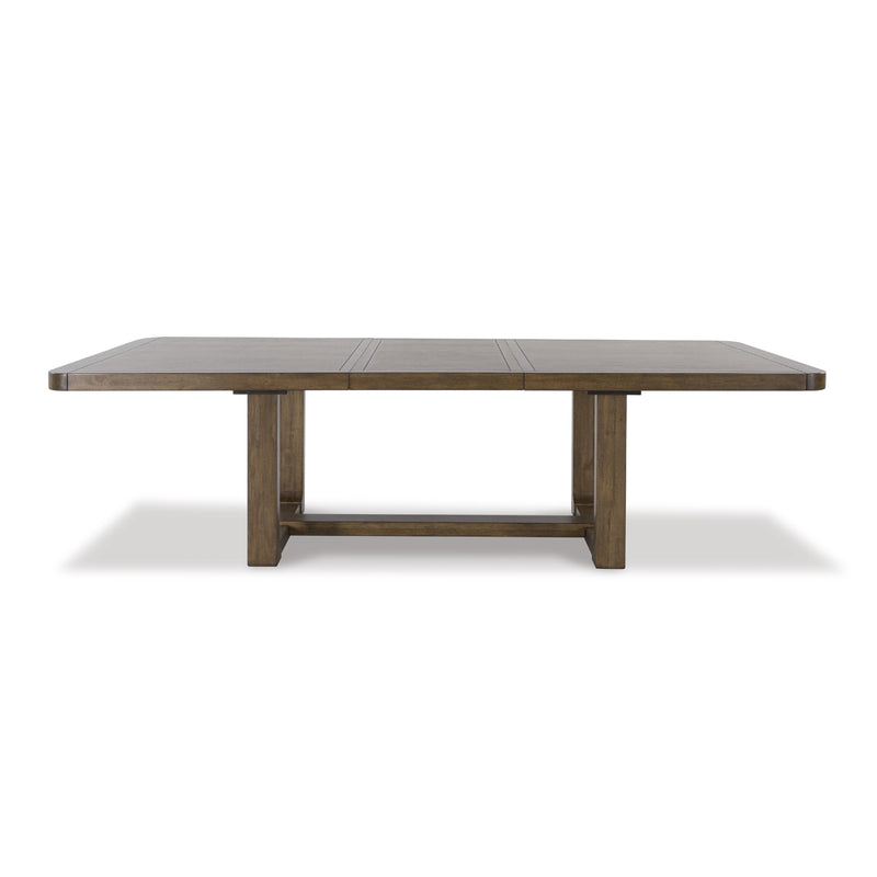 Signature Design by Ashley Cabalynn Dining Table with Trestle Base D974-35 IMAGE 3