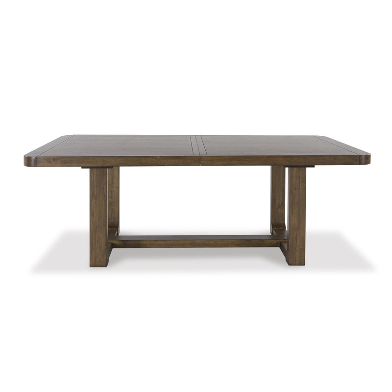 Signature Design by Ashley Cabalynn Dining Table with Trestle Base D974-35 IMAGE 4