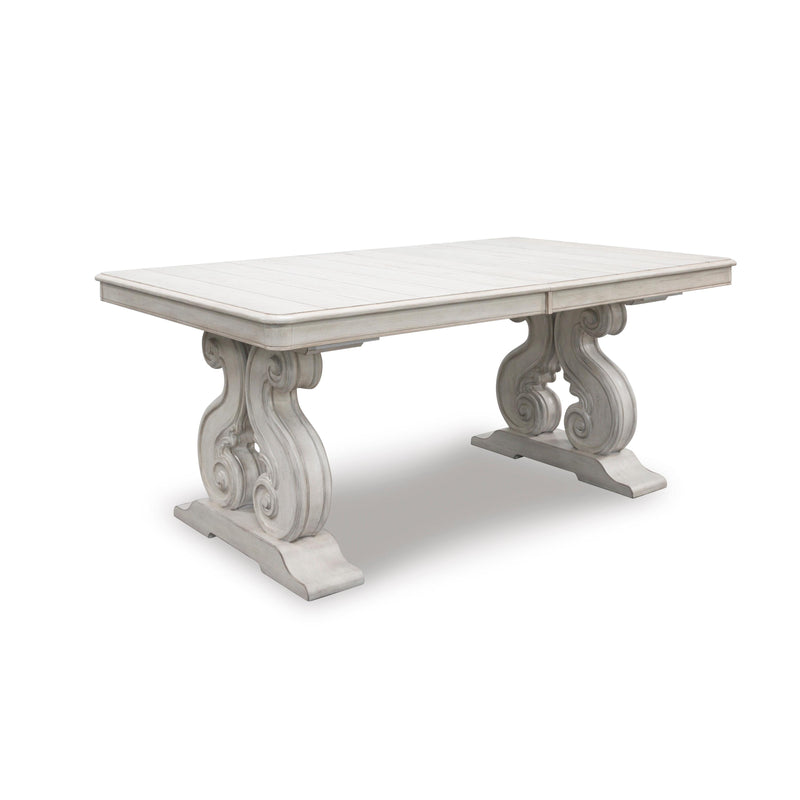 Signature Design by Ashley Arlendyne Dining Table with Pedestal Base D980-55B/D980-55T IMAGE 2