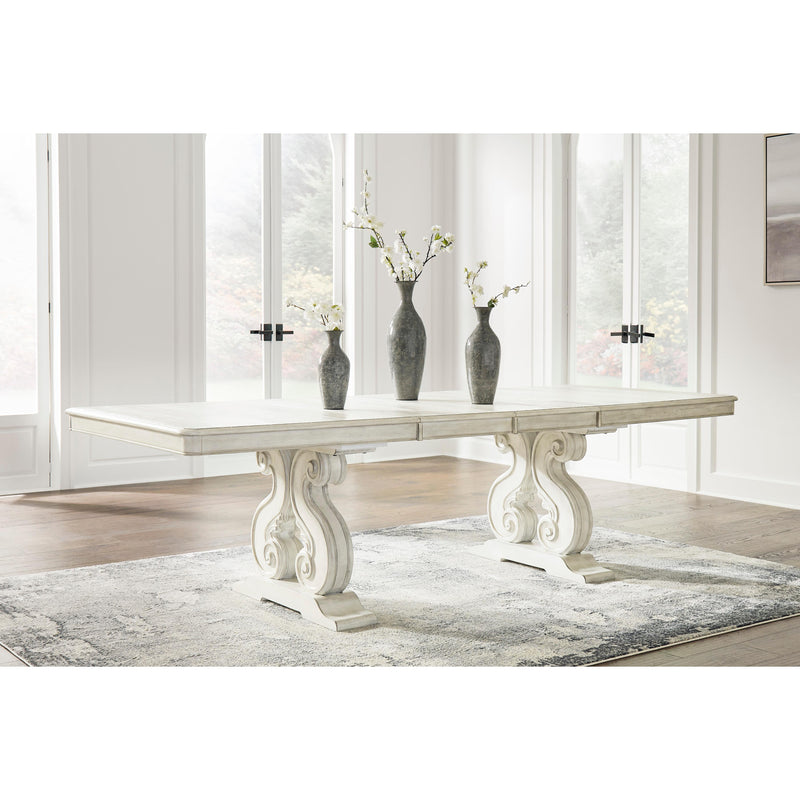 Signature Design by Ashley Arlendyne Dining Table with Pedestal Base D980-55B/D980-55T IMAGE 7