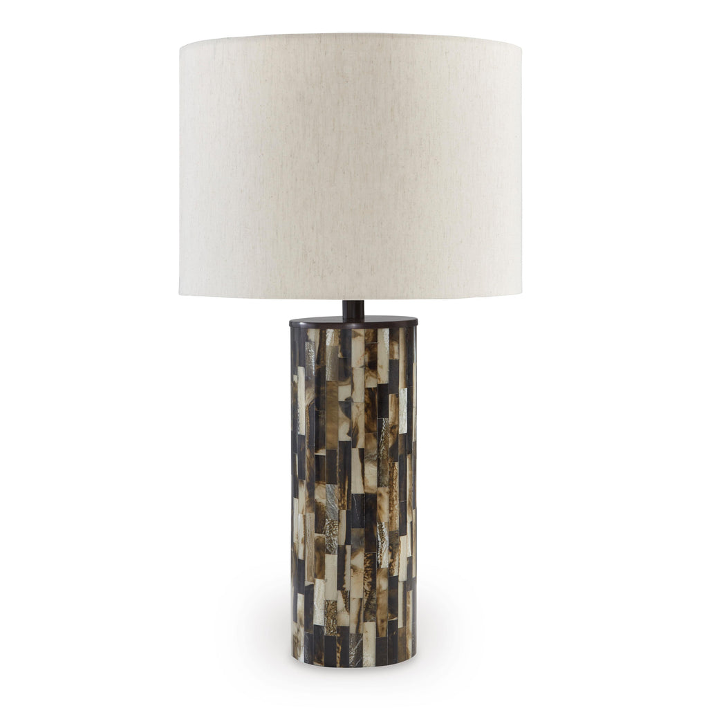  Signature Design by Ashley Ellford L235684 Poly Table Lamp IMAGE 1