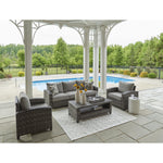  Signature Design by Ashley Oasis Court P335-081 Sofa/Chairs/Table Set IMAGE 5