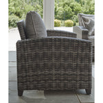  Signature Design by Ashley Oasis Court P335-081 Sofa/Chairs/Table Set IMAGE 6