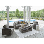  Signature Design by Ashley Oasis Court P335-081 Sofa/Chairs/Table Set IMAGE 8