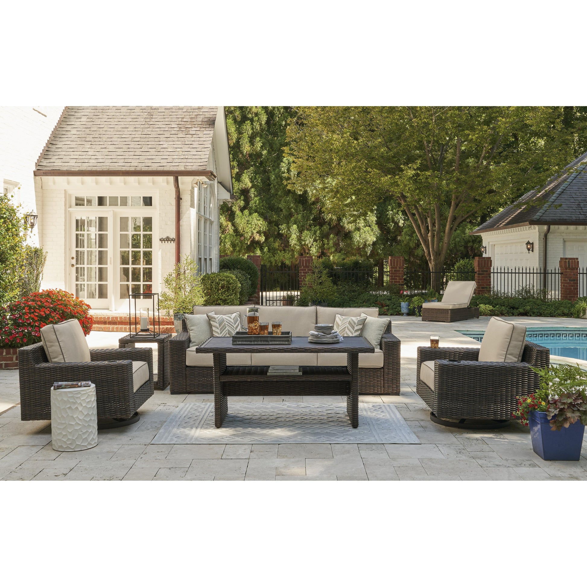 Signature Design by Ashley Outdoor Seating Sofas P784-838 IMAGE 12