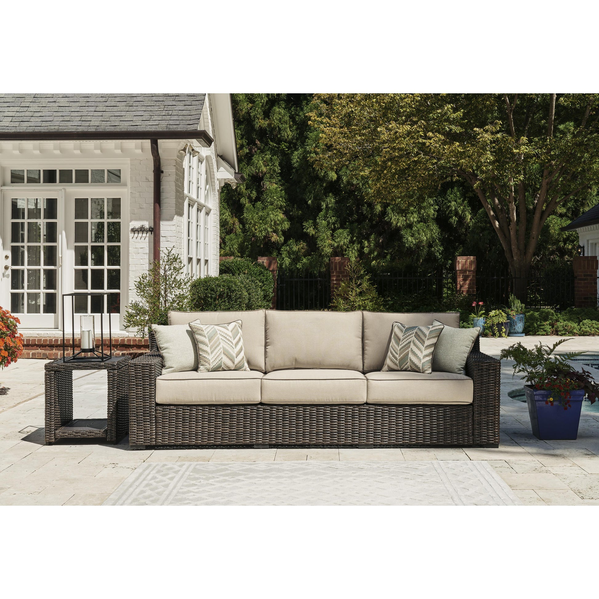 Signature Design by Ashley Outdoor Seating Sofas P784-838 IMAGE 5