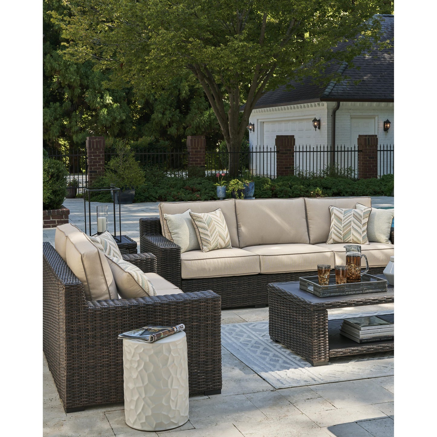 Signature Design by Ashley Outdoor Seating Sofas P784-838 IMAGE 9